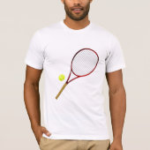Tennis racket and ball T-Shirt (Vorderseite)
