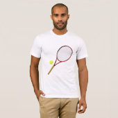 Tennis racket and ball T-Shirt (Vorne ganz)