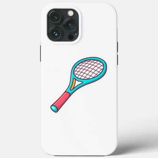 tennis racket Case-Mate iPhone hülle (Rückseite)