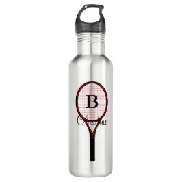 Tennis Racket Design Reisen Wasserflaschen