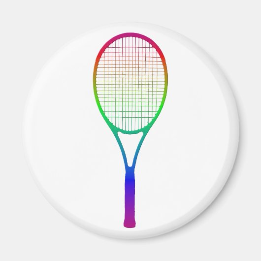 Tennis Racket Magnet (Vorne)
