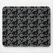 Tennis Racket Pattern Mousepad (Vorne)