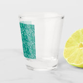 Tennis Racket Pattern Schnapsglas (Rechts)