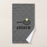 Tennis Racket Personalisiert Grau Sport