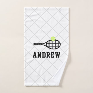 Tennis Racket Personalisiert Sport Handtuch