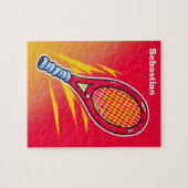 Tennis Racket Puzzle (Horizontal)