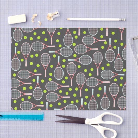 Tennis Racket Tissue Seidenpapier (Handwerk)