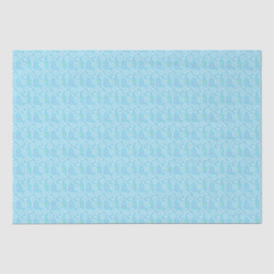 Tennis Racket und Pastellfarben-Ball-Muster Seidenpapier