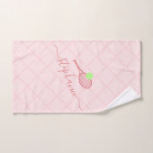 Tennis Racket Womens Sport Handtuch (Handtuch)