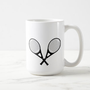 Tennis Rackets Kaffeetasse