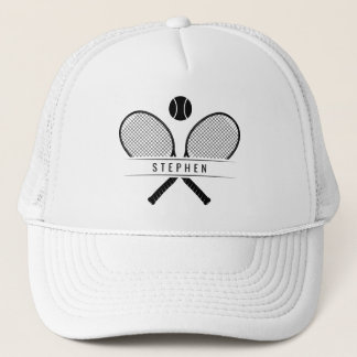 Tennis Rackets & Name Tennis Player Truckerkappe