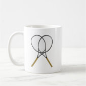 Tennis Rackets Sport Kaffeetasse (Links)