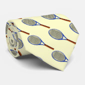 Tennis Raquet Krawatte (Gerollt)
