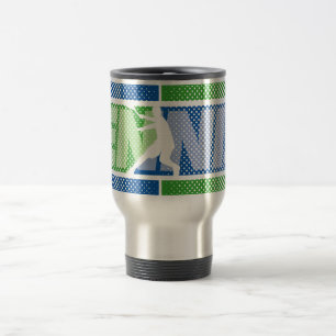 Tennis-Reise-To-Go-Kaffeetasse mit coollem Design Reisebecher