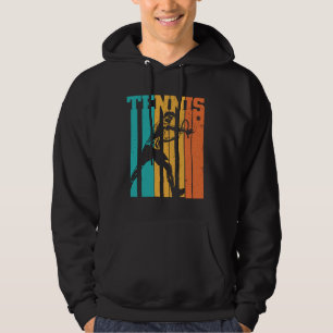 Tennis Retro  Tennis Player Geschenk Idee Hoodie