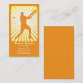 Tennis : Retrochen : Visitenkarte (Vorne/Hinten)