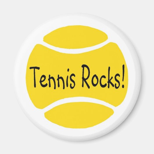 Tennis Rocks Magnet (Vorne)