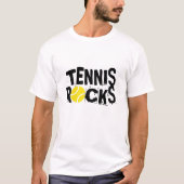 Tennis Rocks Tee Shirt (Vorderseite)
