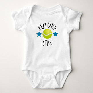 Tennis Säugling Bodysuit, Tennisgeschenk Baby Strampler