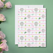 Tennis Save the Date Wedding Card Einladung