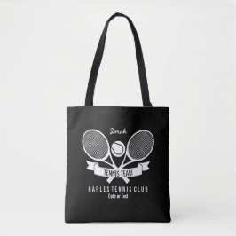 Tennis-Schläger-Ball-personalisiertes Tasche