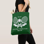 Tennis-Schläger-Ball-personalisiertes Tasche (Von Nahem)
