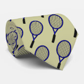 Tennis-Schläger-Krawatte Krawatte (Gerollt)
