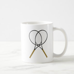 Tennis-Schläger Sport Kaffeetasse