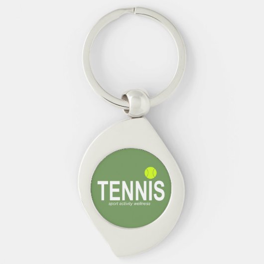Tennis Schlüsselanhänger (Vorderseite)