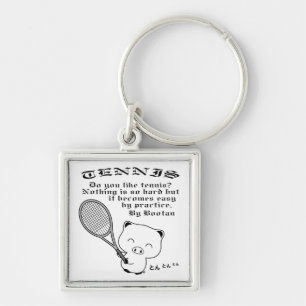 Tennis Schlüsselanhänger