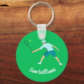 Tennis Schlüsselanhänger (Vorderseite)