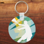 Tennis-Schlüsselkette und Schlüsselanhänger (Vorderseite)