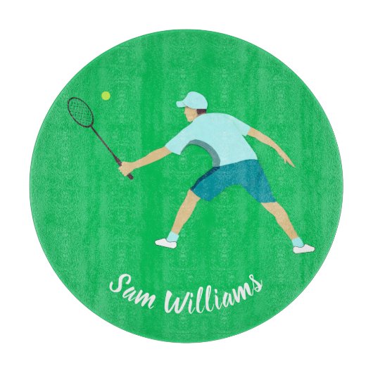 Tennis Schneidebrett (Vorderseite)