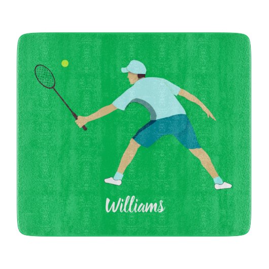 Tennis Schneidebrett (Vorderseite)