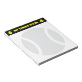 Tennis score notepads for player and coach notizblock (angewinkelt)