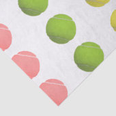 Tennis Seidenpapier (Detail)