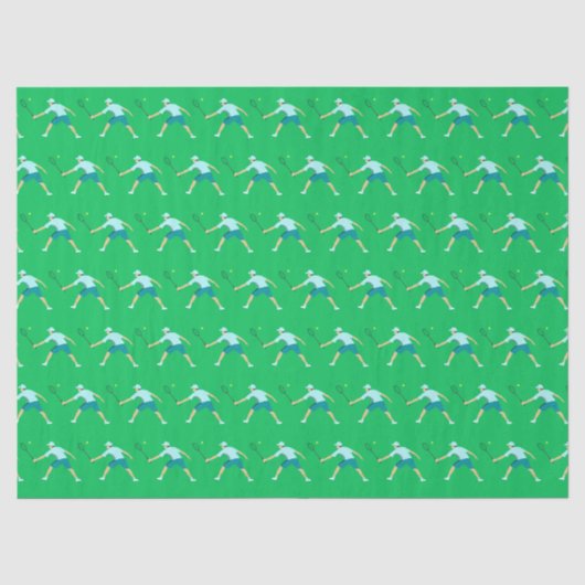 Tennis Seidenpapier (Vorderseite)