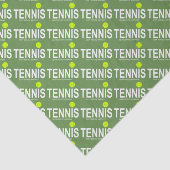 Tennis Seidenpapier (Ausschnitt)