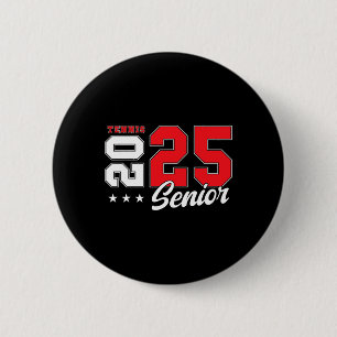 Tennis Senior Night Tennis Senior 2025 Abschluss Button