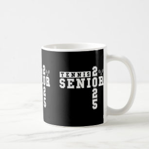 Tennis Senior Night Tennis Senior 2025 Abschluss Kaffeetasse