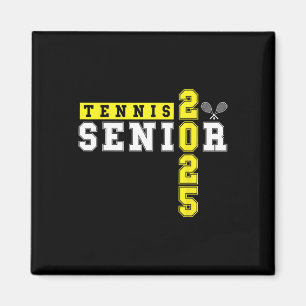 Tennis Senior Night Tennis Senior 2025 Abschluss Magnet