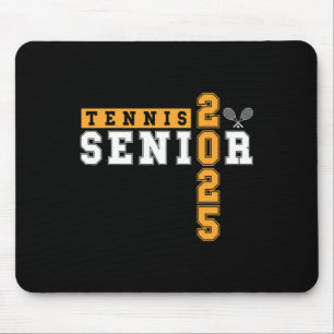 Tennis Senior Night Tennis Senior 2025 Abschluss Mousepad