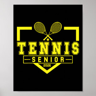 Tennis Senior Night Tennis Senior 2026 Abschlussfe Poster