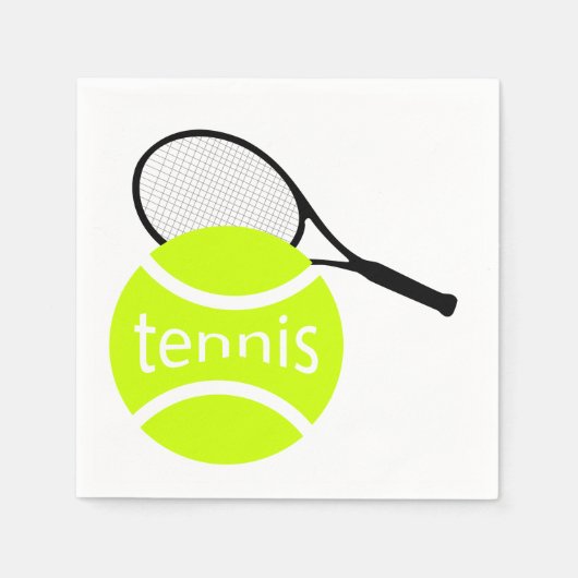 Tennis Serviette (Vorderseite)