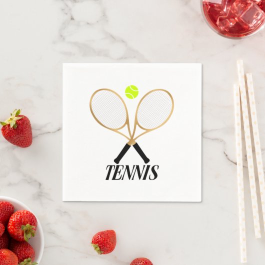 Tennis Serviette (Beispiel)