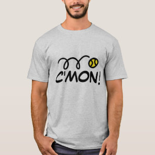 Tennis-Shirt ohne Schlafmangel für Männer mit cool T-Shirt