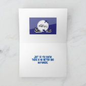 TENNIS SHOES VATHER'S DAY CARD DANKESKARTE (Innenseite)