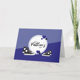 TENNIS SHOES VATHER'S DAY CARD DANKESKARTE