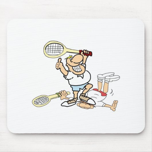 Tennis-Sieger Mousepad (Vorne)