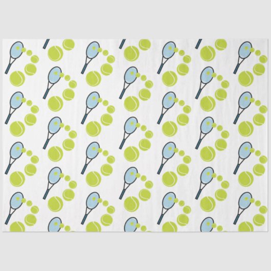 TENNIS SLICE SEIDENPAPIER (Vorderseite)